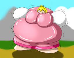 Peach p balloon