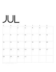 Printable July 2019 Calendar Monthly Planner 2 Designs Flowers Modern Calendar Monthly Planner July Calendar Monthly Calendar Template