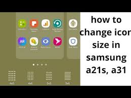 We did not find results for: How To Change Icon Size In Samsung A21s A31 Youtube