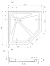 Frameless Neo Angle Shower