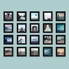 Picture frames for 5×7 photos. 20 Pack Black 4x4 Photo Frame Tiny Mighty Frames