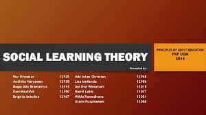 Pembelajaran serta sesama peserta didik. Pdf Teori Belajar Sosial Social Learning Theory Ade Intan Christian Academia Edu