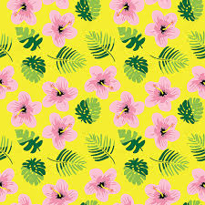 Free vector #freepik #freevector #background #pattern #floral #abstract. Summer Seamless Pattern Hawaiian Flower Clipart Pattern Tropical Png And Vector With Transparent Background For Free Download