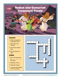 These puzzles cover some general information and much of the book of genesis (pdf file size: Bible Crossword Puzzles Bible Lesson Activities For Children