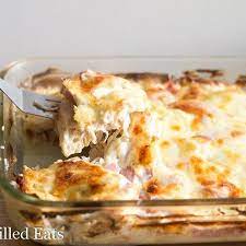 Chicken Cordon Bleu Casserole Recipe Recipe Recipes Low Carb Chicken Ketogenic Recipes
