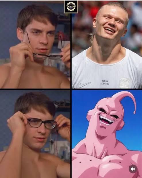 What Is The 'Erling Haaland Majin Buu' Meme? The Viral Meme Comparisons  About Norway's Beloved Football Player Explained - Yahoo Sports