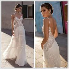 Wedding Dress Reception Dresses For Brides Under 100 Off The Peg Weddi In 2020 Beach Wedding Dresses Backless Backless Wedding Dress Boho Wedding Dress Lace