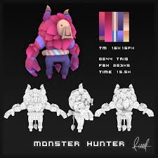 Echa Un Vistazo A Mi Proyecto Behance Almost A Hero Enemy 3d Model Color Raul Https Www Behance Net Gallery 60755275 Almost A He Enemy 3d Model Artwork