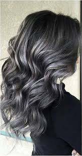 And i don't see any change of my hair color from the roots. Soft Smokey Silver Grey Highlights On Dark Hair Gray Hair Highlights Dark Hair With Highlights Grey Hair Color