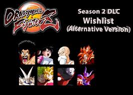 Dragon ball fighterz is born from what makes the dragon ball series so loved and famous: Dragon Ball Fighterz Season 2 Dlc Wishlist Kanzenshuu