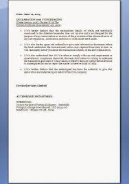 Nenal dhur, senior branch manager, bank of punjab, india. Declaration And Undertaking Letter Format Citehrblog