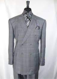 Men S Vinci Peak Lapel Double Breasted High Back