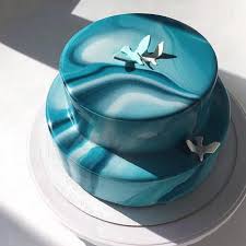 Black And White Mirror Glaze Cake Mirror Glazed Cakes By Ksenia Penkina Visi Mirror Glaze Cake Mirror Glaze Wedding Cake Mirror Cake