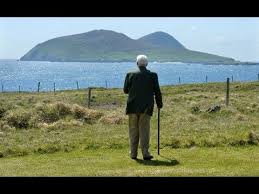The island spans just under two miles and is located three miles off the coast of ireland's dingle penninsula in county kerry. The Last Islandman Returns To His Birthplace The Great Blasket Youtube