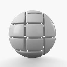 3d Model Puzzle Globe Sphere Ball Jigsaw Game Toy Design Generic Design Graphic 3d Model 3dmodel 3d Model Model Globe