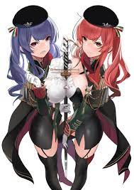 Pola, Zara] ザラとポーラ by ann (Pixiv: 32647638) | Scrolller
