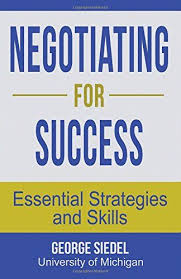 Negotiating For Success Essential Strategies And Skills Paperback In 2020 Negotiation Career Advancement Success