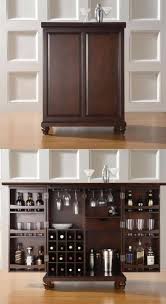 If you like your drinks with a touch of glamour, the terrace bar cart by west elm has the sparkle you're looking for. Bars For Home Home Bar Designs Home