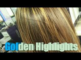 Below you will find 20 golden brown hair color ideas from warm reds to bronzy blonde and every gold variation there is. Golden Highlights Blonde Colour L Oreal Hair Colouring Indian Hair Youtube
