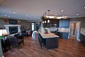 These days, many homes are built where the rooms. Open Floor Plan Colors And Painting Ideas