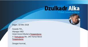 Saya akan memberikan contoh surat lamaran kerja yang baik dan benar + disukai hrd. Contoh Surat Lamaran Kerja Kreatif Yang Menarik Perhatian Hrd Pakar Tutorial