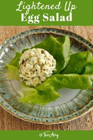 Lightened Up Egg Salad Healthier Egg Salad Recipe In 2020 Egg Salad Recipe Healthy Easy Salad Recipes Egg Salad