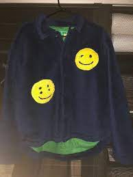 Human Made Cpfm X Human Made Double Smiley Work Shirt Grailed