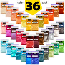 Your supplier should be able to tell you which ones to purchase for your application. Mica Powder 36 Colors Venzel