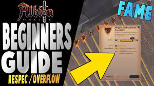 Albion online power leveling & boosting services. Albion Online Beginners Guide Respec Overflow And Fame Credits Youtube