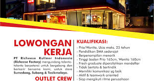 About bitly our team careers partners press contact reviews. Lowongan Kerja Pt Richeese Kuliner Indonesia Terbaru 2021
