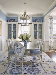 Blue And White Porcelain Decorating Inspired By Spring French Country Dining Room French Country Dining Room Decor Country Dining Rooms