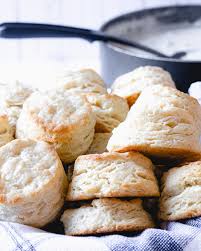 In a large mixing bowl, stir together the flour and sugar. Old Fashioned Buttermilk Biscuits Recipe State Of Dinner