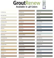 Grout Colors Color Chart Mapei Tec Hydroment