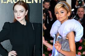 Along with her longtime stylist, law roach, the disney channel alum hit the pink carpet at the annual fashion event in new york city. Lindsay Lohan Slams Zendaya S 2019 Met Gala Dress