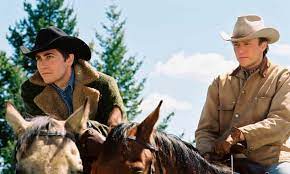 It is the story of a time and place where two men are forced to deny the only great passion either one will ever feel. Brokeback Mountain Brokeback Mountain The Guardian