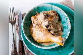 Poulet Au Champagne D Isabelle Par Julie Andrieu Recette Poulet Au Champagne Recette Poulet Recettes De Cuisine