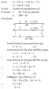 When you are calculating the internal resistance in a battery, it is recommended to consider the potential difference between the battery's terminals. A Battery Of E M F 4 V And Internal Resistance 1w Is Connected In Parallel With Another Battery Of Emf 1 V Sarthaks Econnect Largest Online Education Community