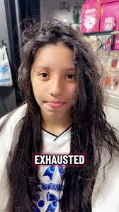 Bella's Stunning Hair Transformation: From Curly to Straight