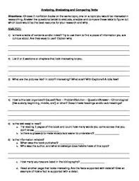 Evaluate Analyze And Compare Nonfiction Texts Grades 5 6 7 8 9 Nonfiction Texts Nonfiction Analyze
