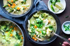 You will feel the bursting taste from the fresh thai herbs with a pop of spicy heat lingering in your mouth. Thai Coconut Soup Coconut Curry Soup The Kitchen Girl