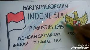 Perkongsian kali ini, pihak admin akan menekankan tentang mengenai contoh poster kemerdekaan ini. Menggambardan Mewarnai Poster Kemerdekaan Indonesia Dan Garuda Pancasila Mulyadi Art Class Youtube