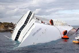 with cruise ship sinking, people dying