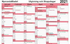 Kalendrarna är tomma och utskrivbara med förinställt utskriftsområde. Kalender 2021 Skriva Ut 2021 Arkiv Blankettbanken