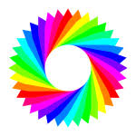 Rainbow Colors Free Svg