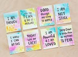 If you use the affirmation cards daily, you should see improvement in ~60 days. Diy Watercolor Affirmation Cards Affirmation Cards Vision Board Party Vision Board Inspiration