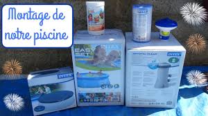 Montage Piscine Autoportante Intex 3 05m X 76cm Youtube