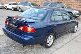 2001 Toyota Corolla S Sedan 4d Toyota Corolla Corolla 2001 Corolla