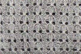 Der cardigan mit lochmuster und rippenbündchen wird aus reinem seidengarn mit zwei unterschiedlichen nadelstärken gestrickt. Strickmuster Lochmuster Glockerl Bastelfrau