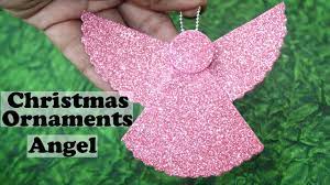 I love christmas and the whole festive cheer associated with it. Diy Christmas Angel Christmas Decorations Christmas Tree Decoration Youtube