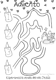 Fichas Para Trabajar El Adviento Colocaremos Papelitos Verdes En La Corona Artesania Biblica Adviento Adviento Y Navidad